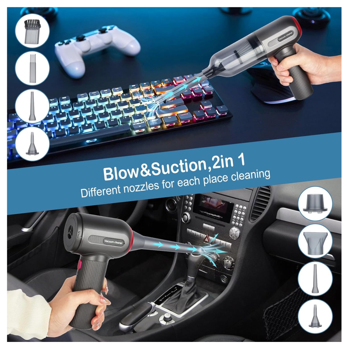 Miniatura 2 de Aspiradora de Mano 7 en 1 Sopladora